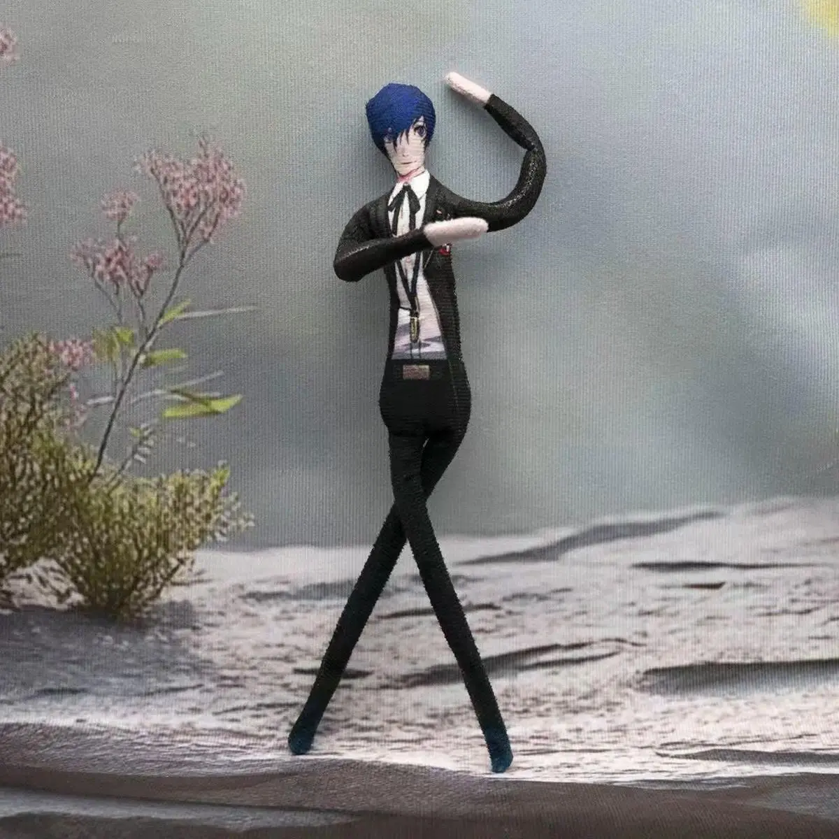Handmade Persona 5 Anime Plush Doll Ren Amamiya Makoto Niijima Poseable Wire Skeleton Cosplay Figure Room Decoration Popular toys 2026 Hot selling toys