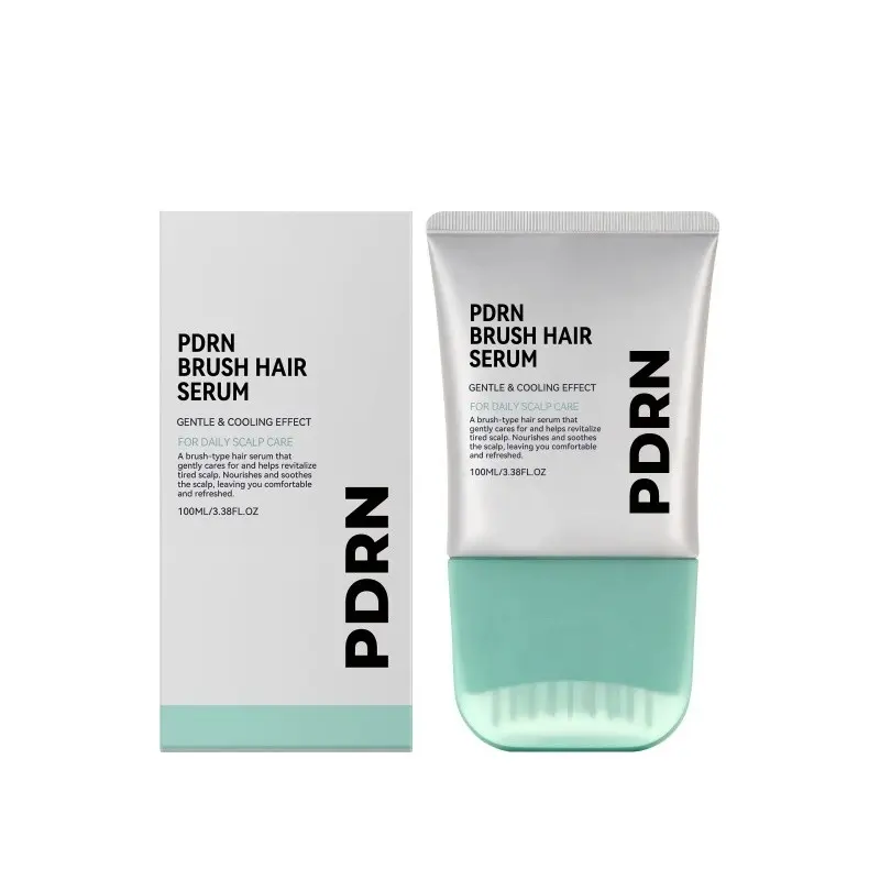 PDRN Reedle Shot Hair Brush Essence, Micro-Needling Therapy, Scalp Care, Thickening Hair, Root Nourishment, Korean Haircare Product