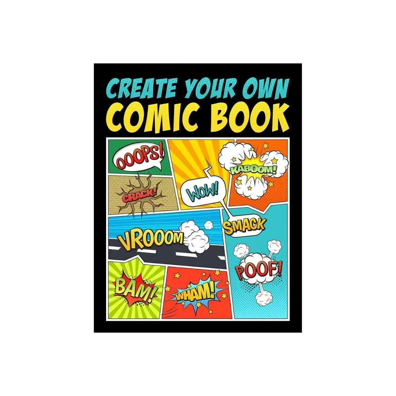 Create Your Own Comic Book, Activity Book, DIY Cartoon Creation Kit, Personalized Storytelling Tool, Perfect Gift for Creatives & Kids