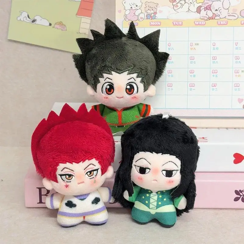 2026 New hot item  10cm HUNTER×HUNTER Plush  Pendant Hisoka Illumi Zoldyck Chrollo Lucilfer Stuffed Toy For Anime Fans