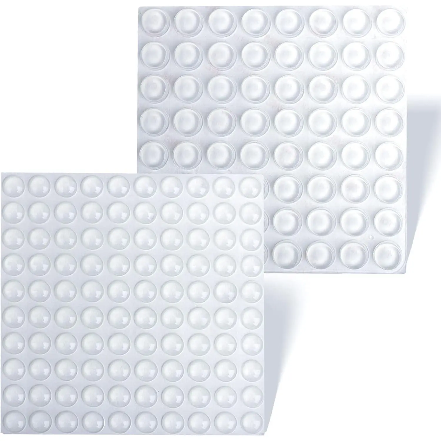 164 count Clear Picture Frame Bumpers, Self Adhesive Cabinet Door Bumper, Rubber Bumpers Noise Dampening, Bumper Pads for Drawers, Laptop, Cupboard,Wall