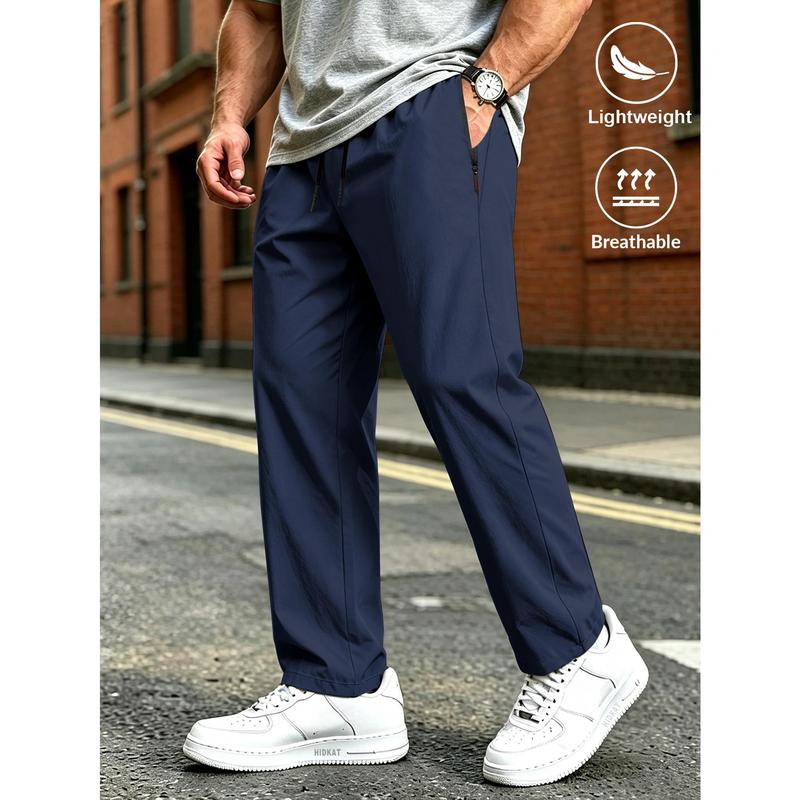 Men's Ultra Light and Breathable Outdoor Sports Pants, Made of Four-way Elastic, Fast Drying, Sweat Absorbing, Wrinkle Resistant Outdoor Fabric, Available in Multiple Colors