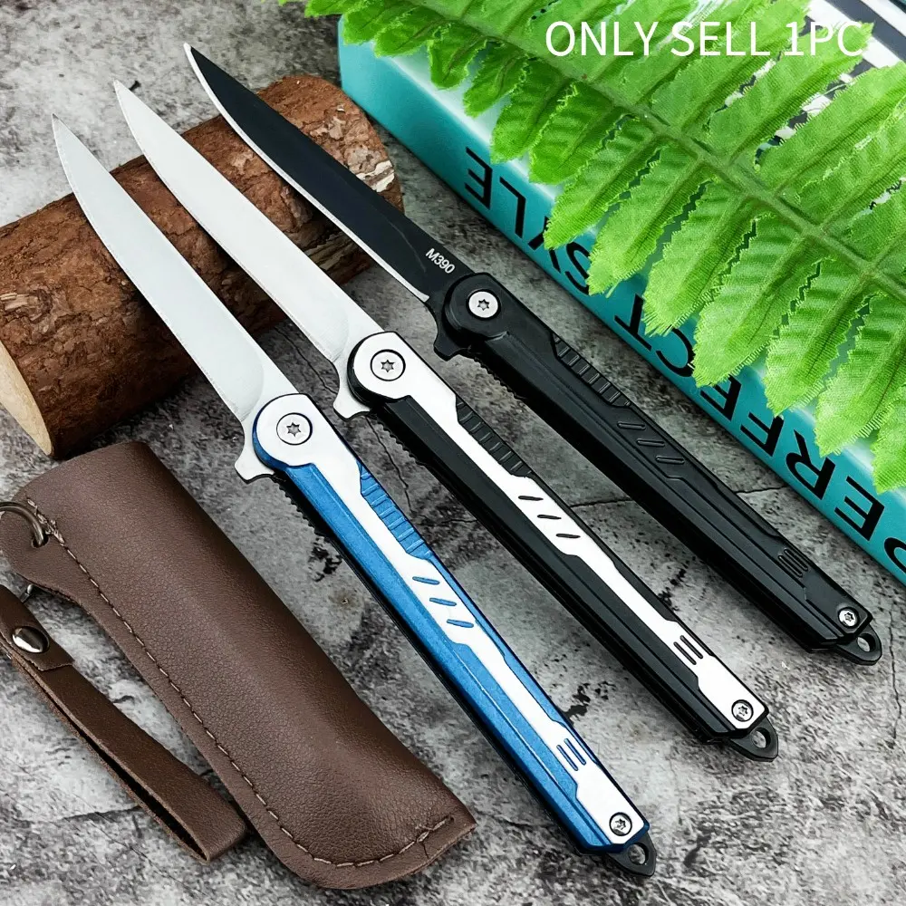 New Pocket Treasure Folding Knife, Portable Outdoor Fishing Hiking Pocket Knife, 440 Steel Blade, 420 Steel Handle, Durable Lightweight Tool, Outdoor Practical Tool