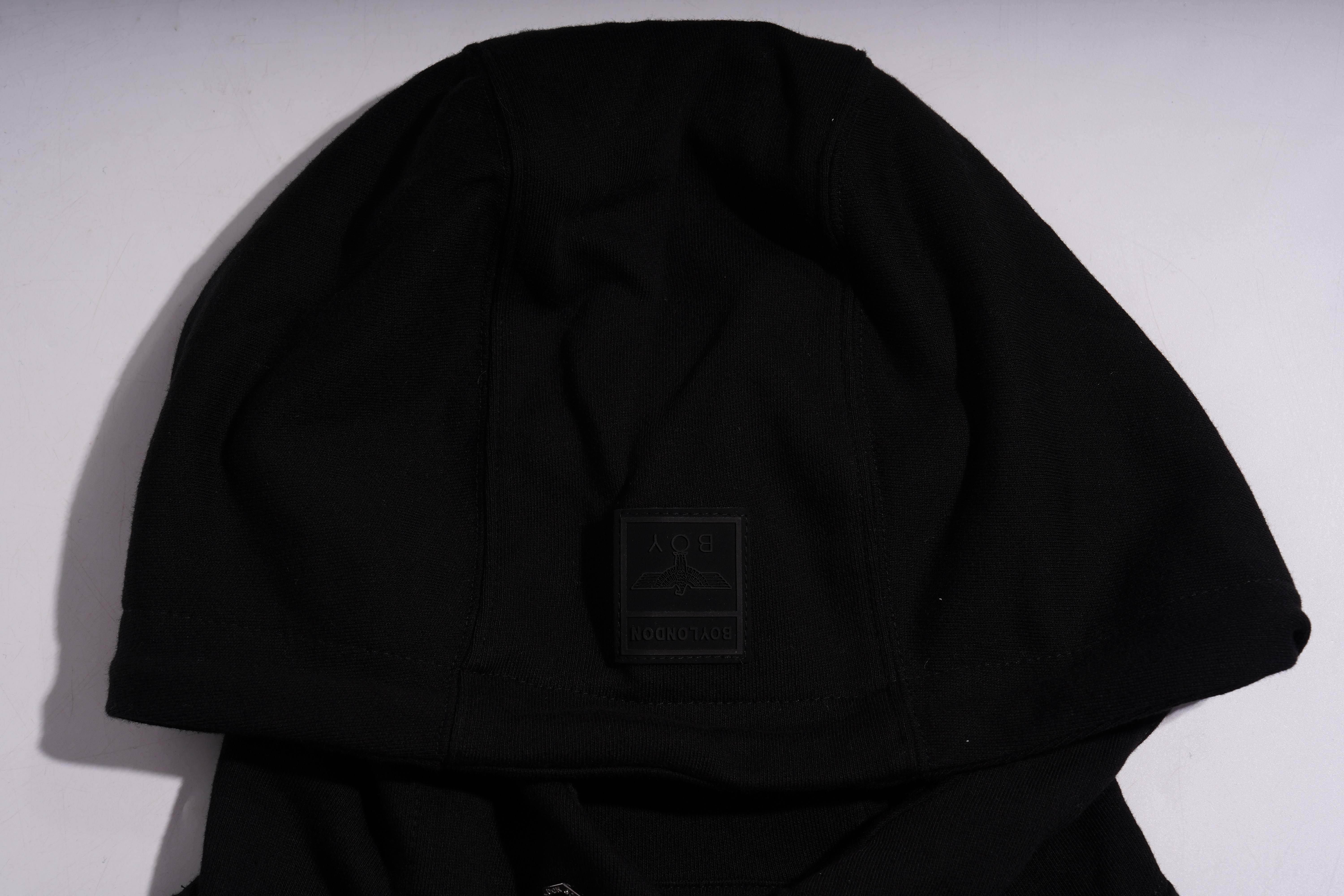 TCH - B: RARE TECHNO BEAR OVrsied -Bling Hoodie I Y2K Cyber Grunge AestheticI Rhinestone Details & Side Zippers