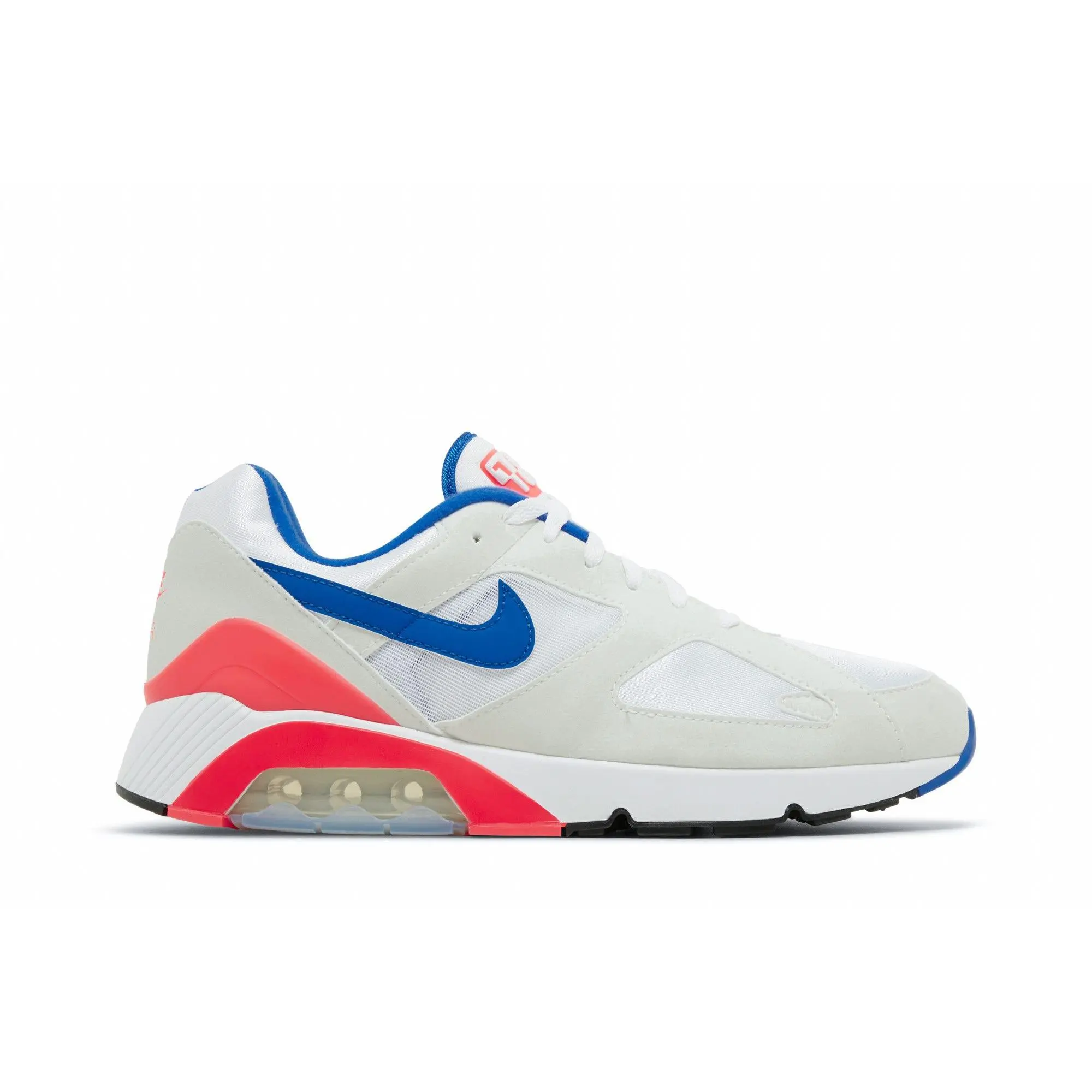 Nike Air Max 180 'Ultramarine' 2024 (Unisex) White/Ultramarine/Solar Red/Black lifestyle shoes FJ9259 100