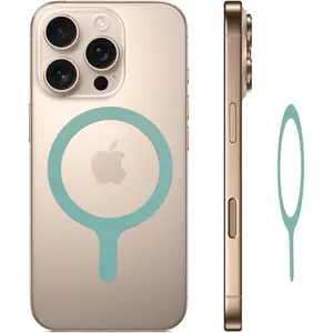 4 Pack for MagSafe Sticker 360, Ring  Charger Conversion Kit for  iPad  and  Smartphone, Ring for Phone Case - Light Green(The Mag-Safe Sticker No )