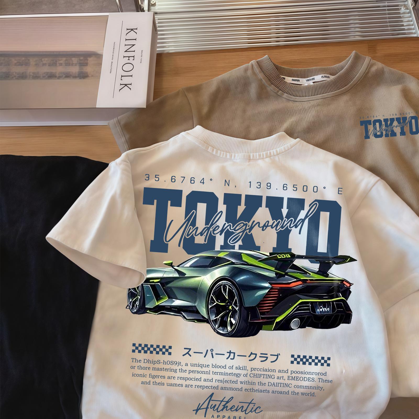 Children's summer T-shirts are made of pure cotton, with a loose round neck and short sleeves. They feature simple and popular cartoon prints, stylish tops, versatile functionality, and are breathable and comfortable.