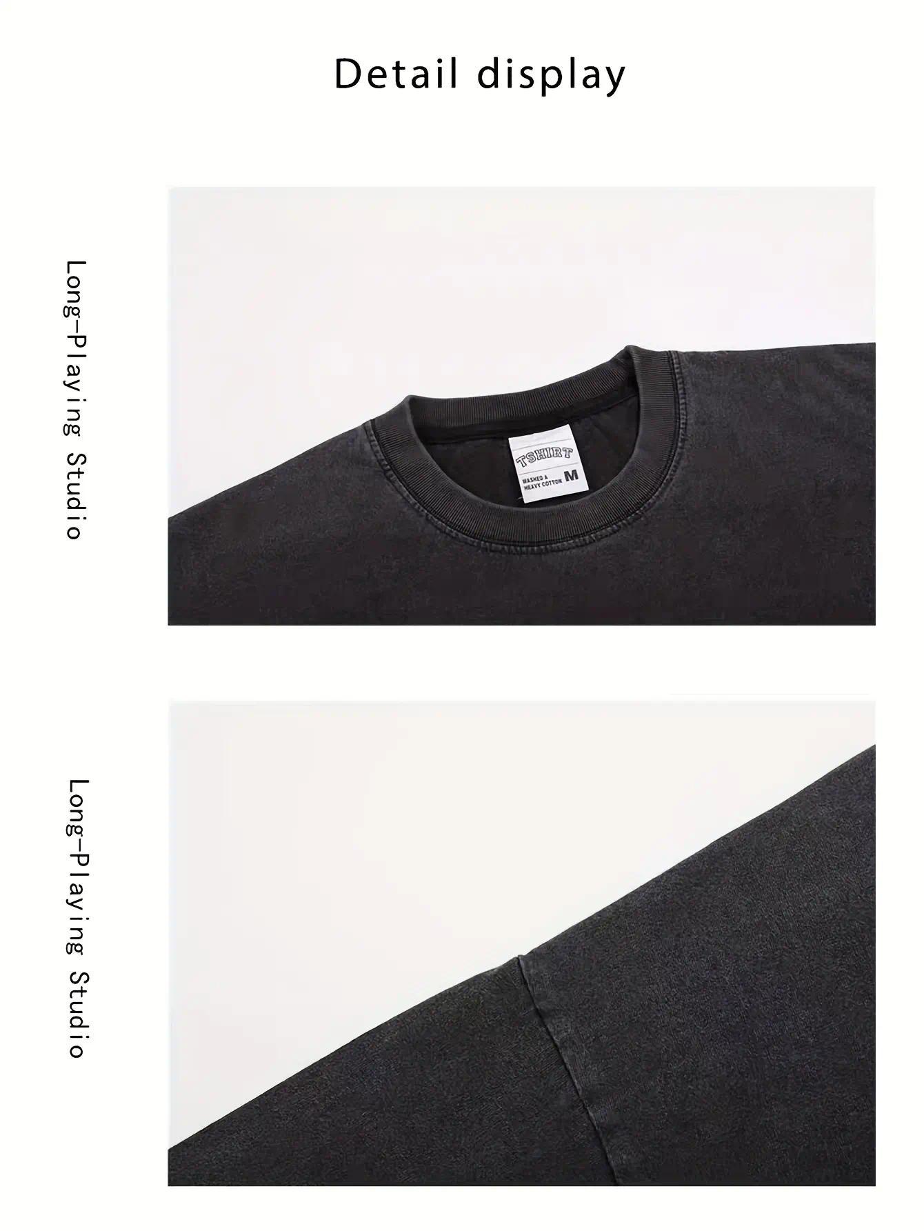 valentine shirts Tengen Washed Anime Tee V2 Oversized Vintage Fit with Bold Front and Back Demon Slayer Prints for Trendy Loud Streetwear Style Tokyo Shirt Manga Lover Tee