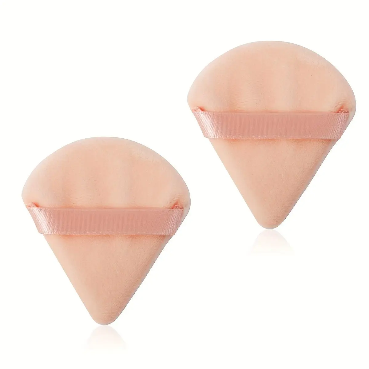 Soft and triangular loose powder brush, ideal for creating a perfect makeup look - perfect for both beginners and professional makeup artists to use, Triangle Powder Puff, Powder Puff Set