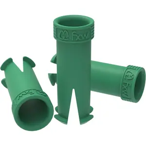 Dog Playpen Accessories - Muffler Tubes, Compatible with Rollick/Instant Dog Playpen (Replacement for HomePlus/Dog Gate) (32PCS, Green) │ Patented