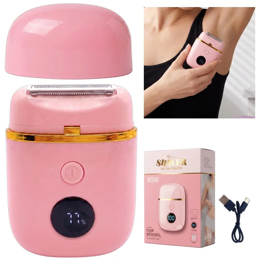 Rechargeable Bikini Hair Trimmer, Women's Mini Electric Shaver, Body Electric Razor Trimmer, Hair Remover For Arm Leg