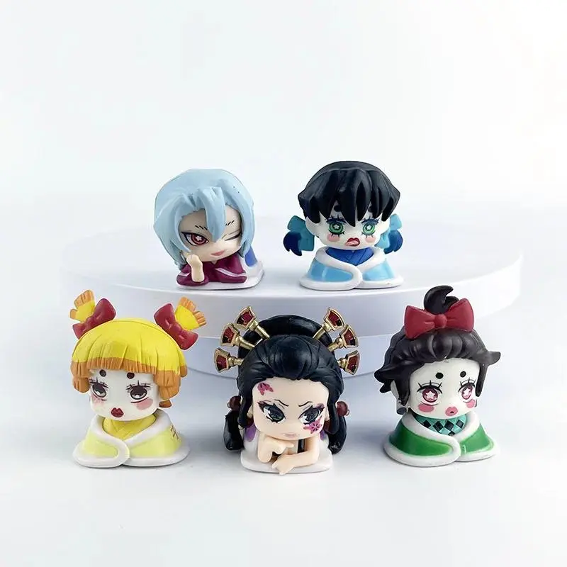 Demon Slayer Yusa Tengen Secret Mission Hand-Painted Anime Figure - 4-5cm Action Figure, Collectible Home Supplies Decor Display Piece Toy, Anime Figures