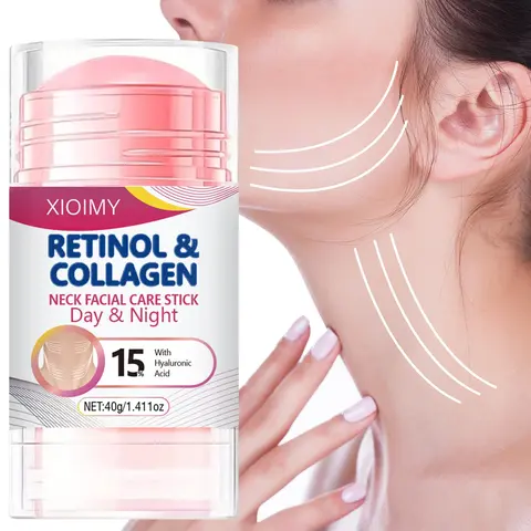 Retinol & Collagen Lifting Stick, Deeply Moisturizing Firming Hydrating Facial & Neck Cream Stick, Hydrating Skin Care Product Beauty Products for Women & Men