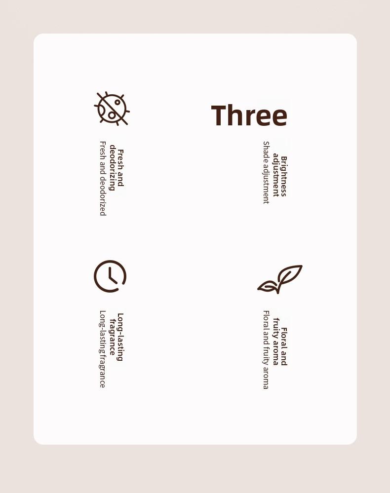 FaSoLa Air Freshener Long-Lasting Fragrance for Bedroom, Toilet, Bathroom, Aromatherapy Deodorizer, Odor Eliminating Scent