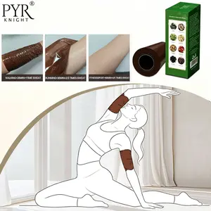 PYR KNIGHT 1 roll Stretch Wrap Film ,50 Meters，High Elasticity，Zero constraints,fits the skin seamlessly, sports, yoga, fitness, dance practice, home, and office use
