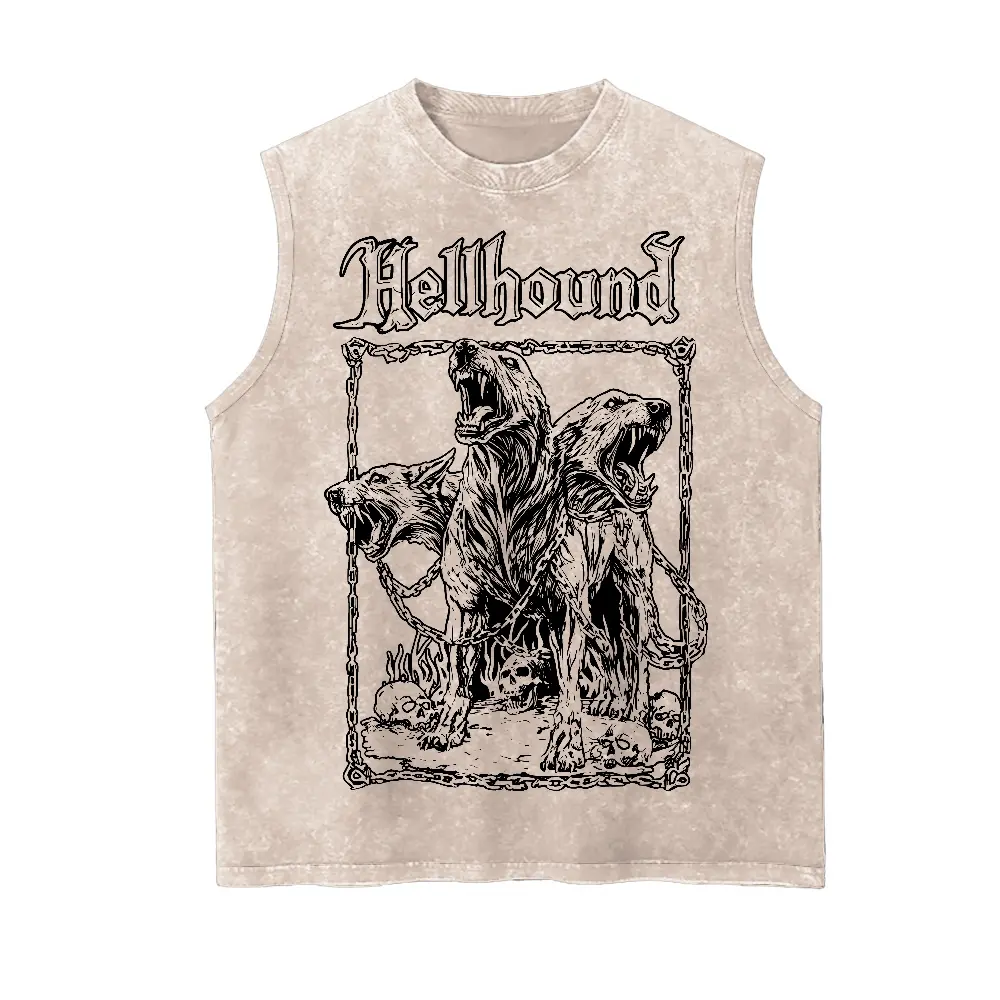 Vintage Tank 90s Graphic Sleeveless Tank Tops Men Vest Streetwear Outfits Men Vacation Outfits Sleeveless Shirt