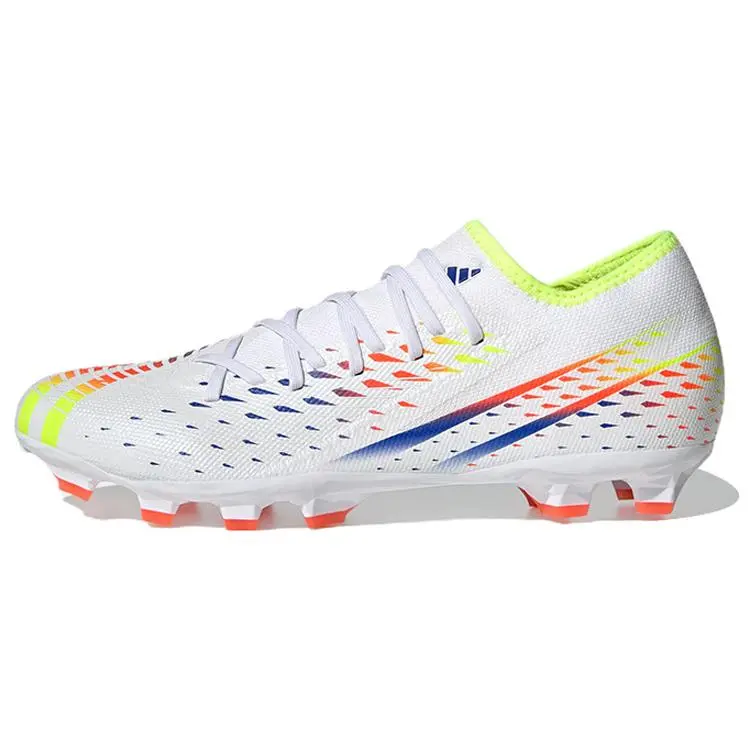 Adidas Predator Edge 3 Multi-Ground Football Cleats for Men – Comfortable Round-Toe, Non-Slip, Durable Rubber Studs Verifiable, with credentials and supporting global authentication