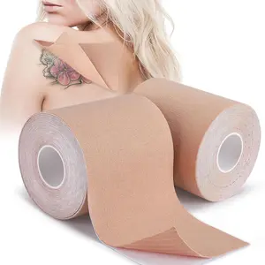 2 Rolls Tattoo Cover Up Tape, 3"x16.4ft Tattoo Cover Up Patches Water-Resistant & Sweat-Resistant, Cuttable Skin Tone Tattoos Patches to Coverup Tattoos Concealer Scars & Birthmarks Sticker, Light Tan