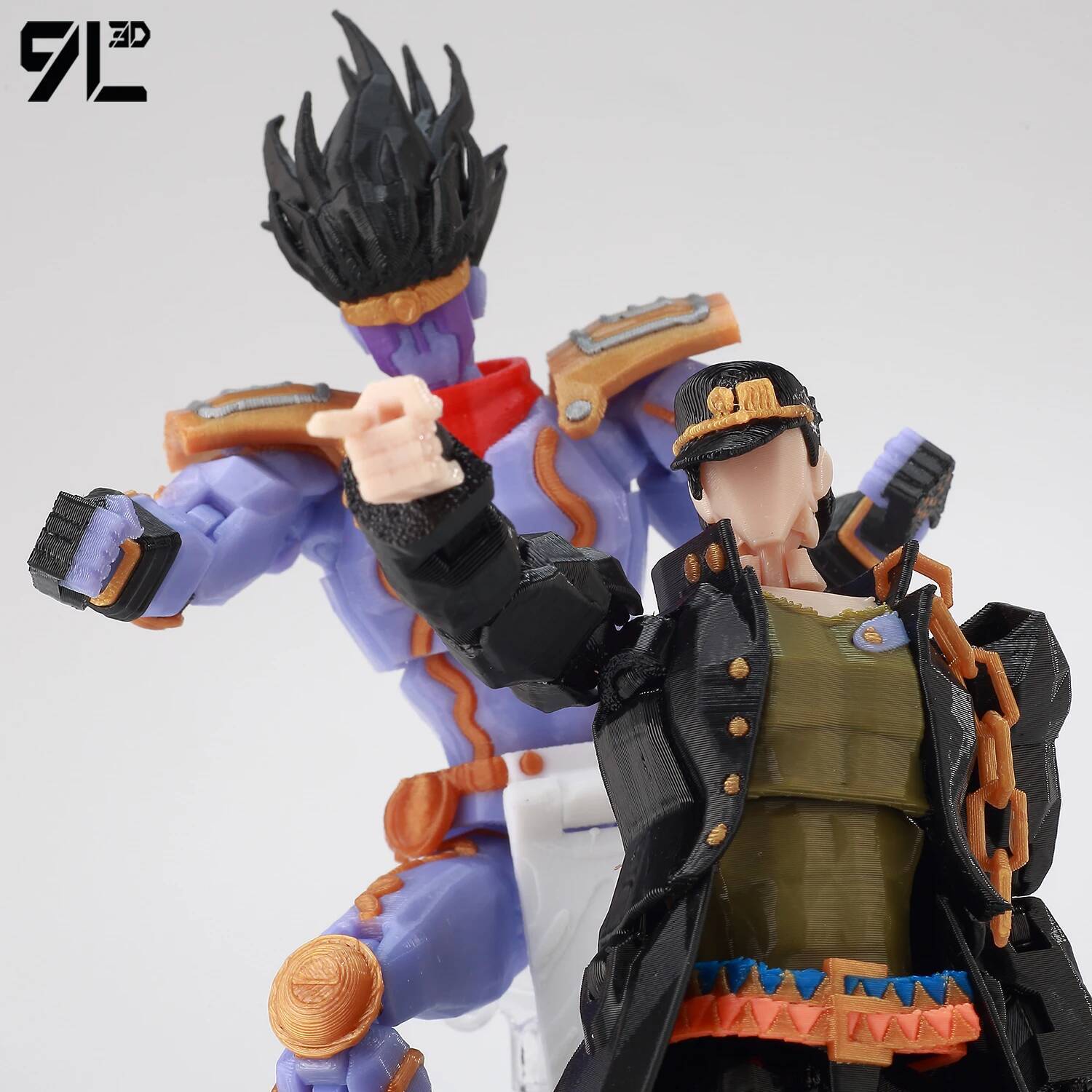 9L3D Printed JoJo's Lucky 13 Dummy 13 Titan 13 T13 Multi-Jointed Action Figures Collection Hobby Model Ornaments Boys Toys Gifts