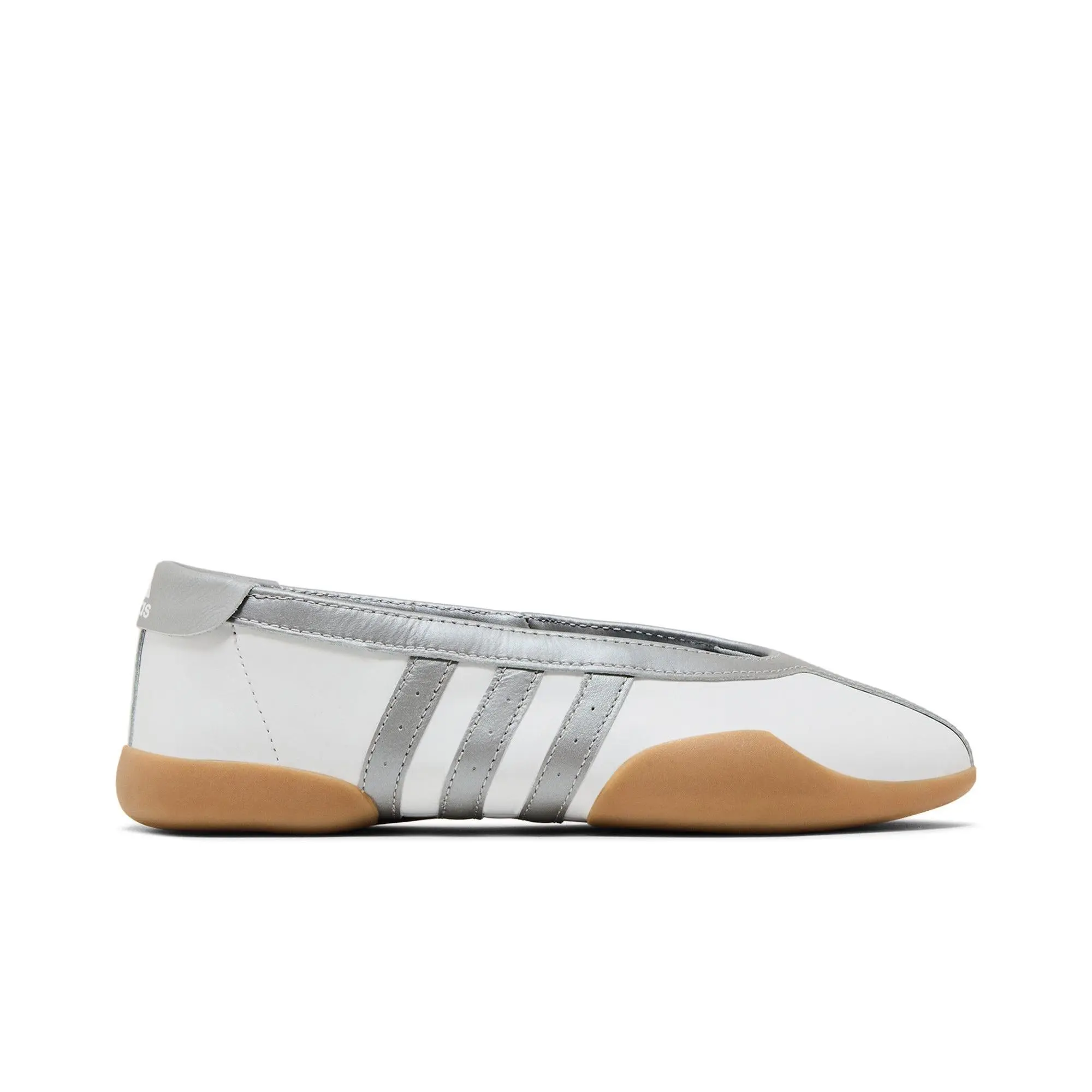 adidas Womens Taekwondo Mei 'White Silver Metallic Gum' (women's sizes) Cloud White/Silver Metallic/Gum training shoes JQ6438