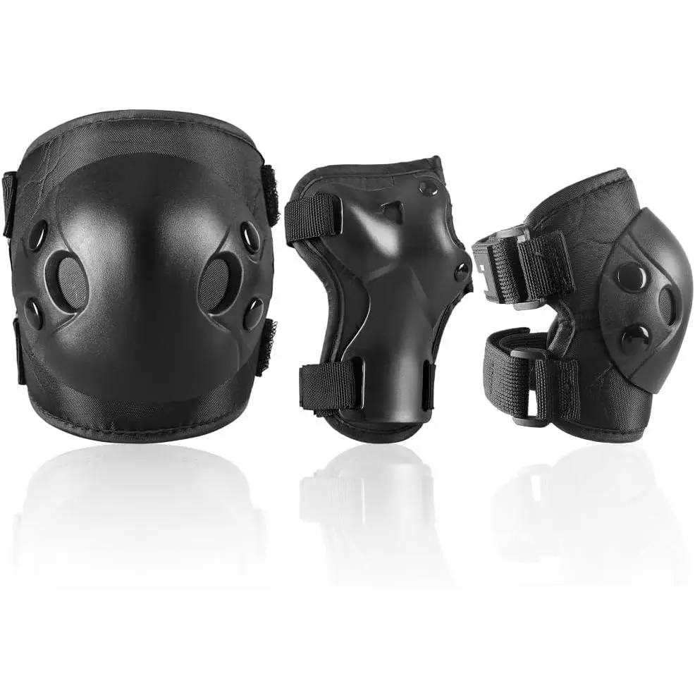 and Youth  Pads Elbow Pads Wrist Guards  Protective Gear Set for Roller Skating, Skateboarding, BMX Biking, Cycling, Inline Skating, Scooter Riding