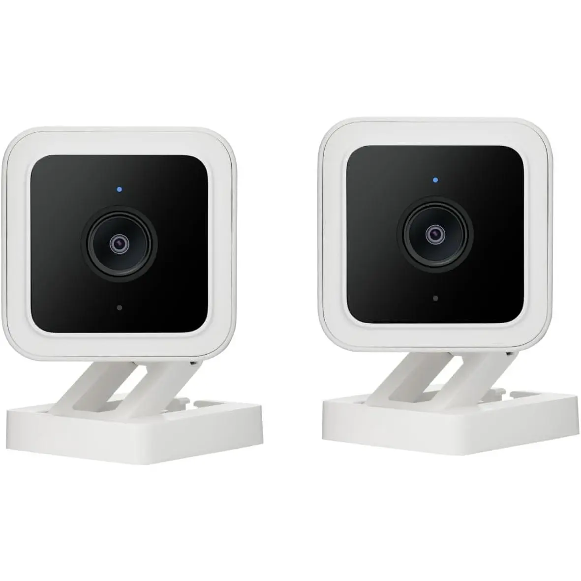 Cam v3 Security Camera for Pets, 1080p Color Night Vision Motion & Sound Detection Indoor/Outdoor Home Security Camera, Compatible with Alexa & Google, 2-Pack