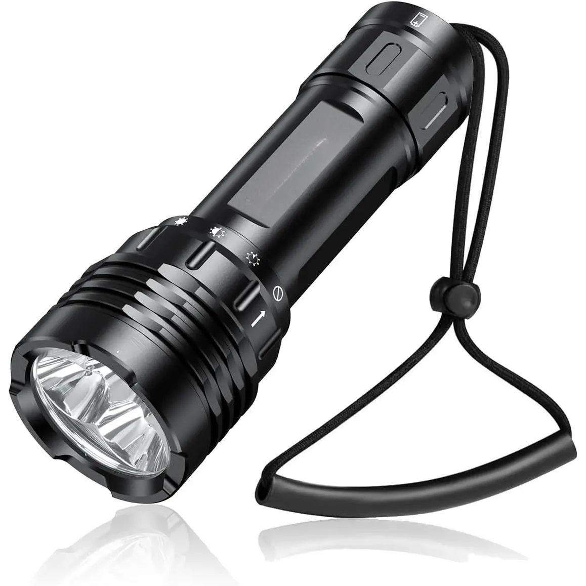 Dive Light Rechargeable, 3600 Lumens Super Bright Scuba Diving Light, IPX-8 Waterproof Flashlight, 100m Underwater Lights for Night Diving Cave Snorkeling Submersible Safety Lights