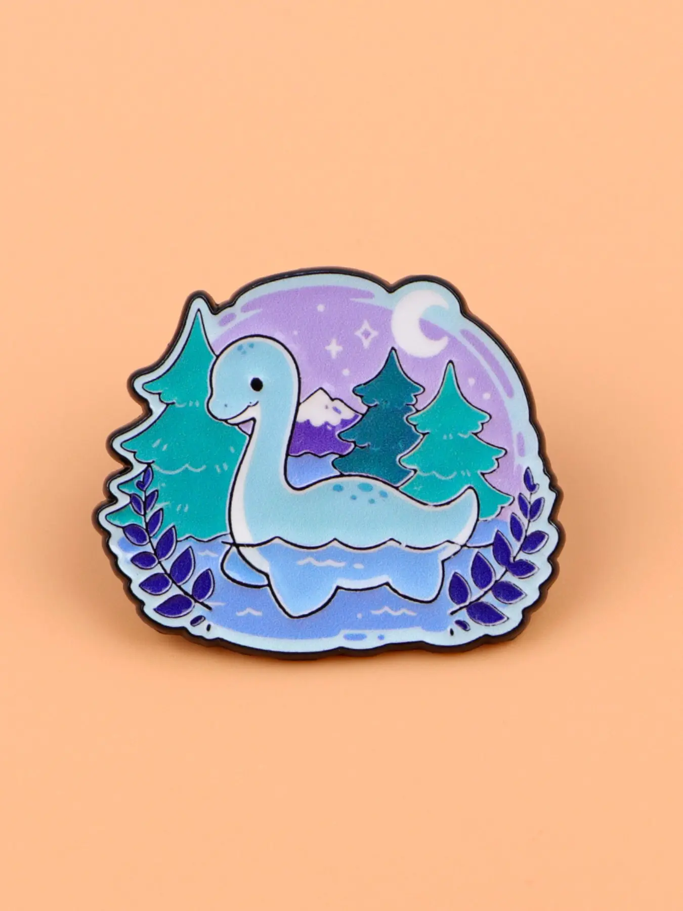 Cartoon Dinosaur Enamel Pin, Simple Design Badge, Unisex Accessory for Backpacks and Clothing, Perfect Gift for Friends, Brooches, Alloy Brooch Pin