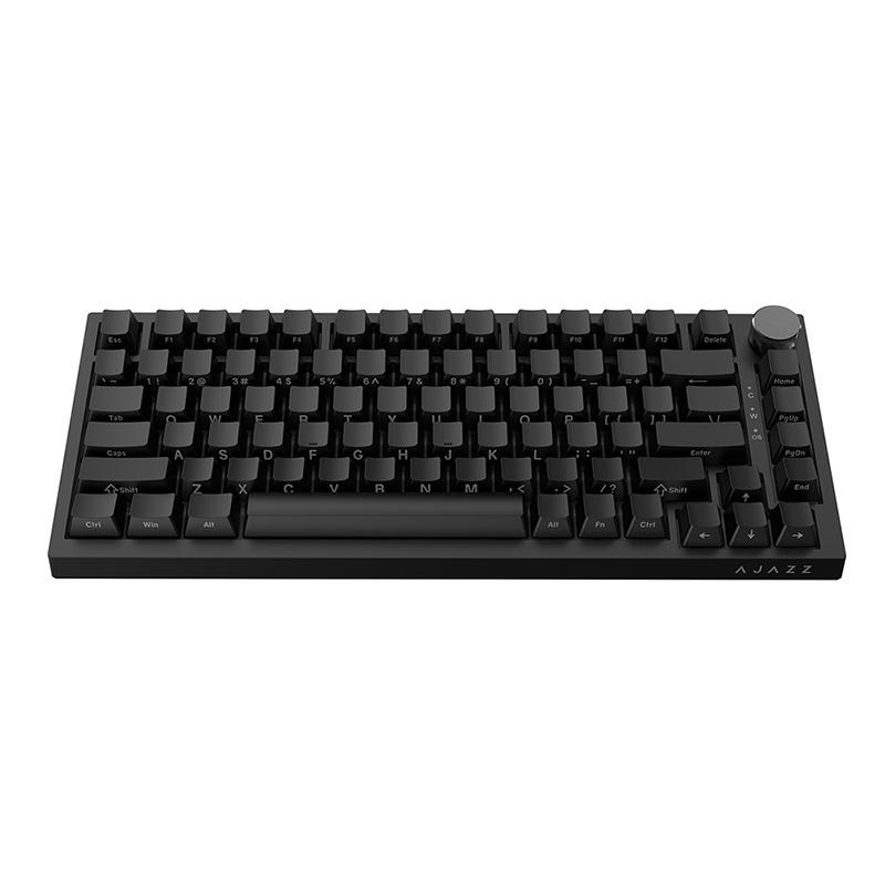 AJAZZ AK820 Wired Mechanical Keyboard, Hot Swappable Keyboard, Side Engraved Keycap Keyboard, Full Key Hot Swap Gasket Structure Keyboard, Gasket Mount Keyboard, Gaming Keyboard for Gaming, Computer Game Hardware, PC Gaming Keyboards