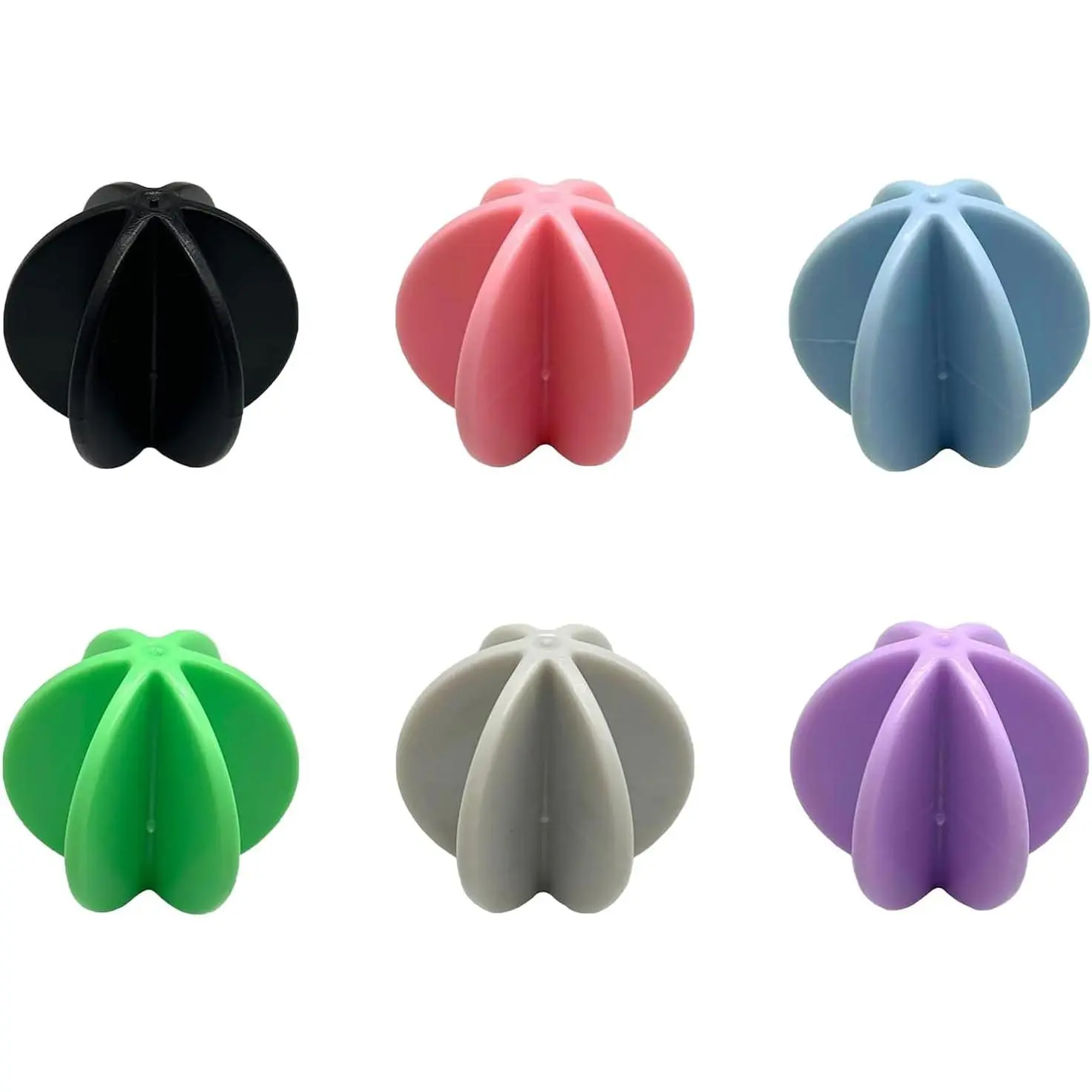 6-Piece Reusable Plastic Protein Shaker Mixing Ball Set (1.77in Diameter) - Replacement for Shaker Bottles, Drinking Cups - Ideal for Fitness Enthusiasts, Gyms