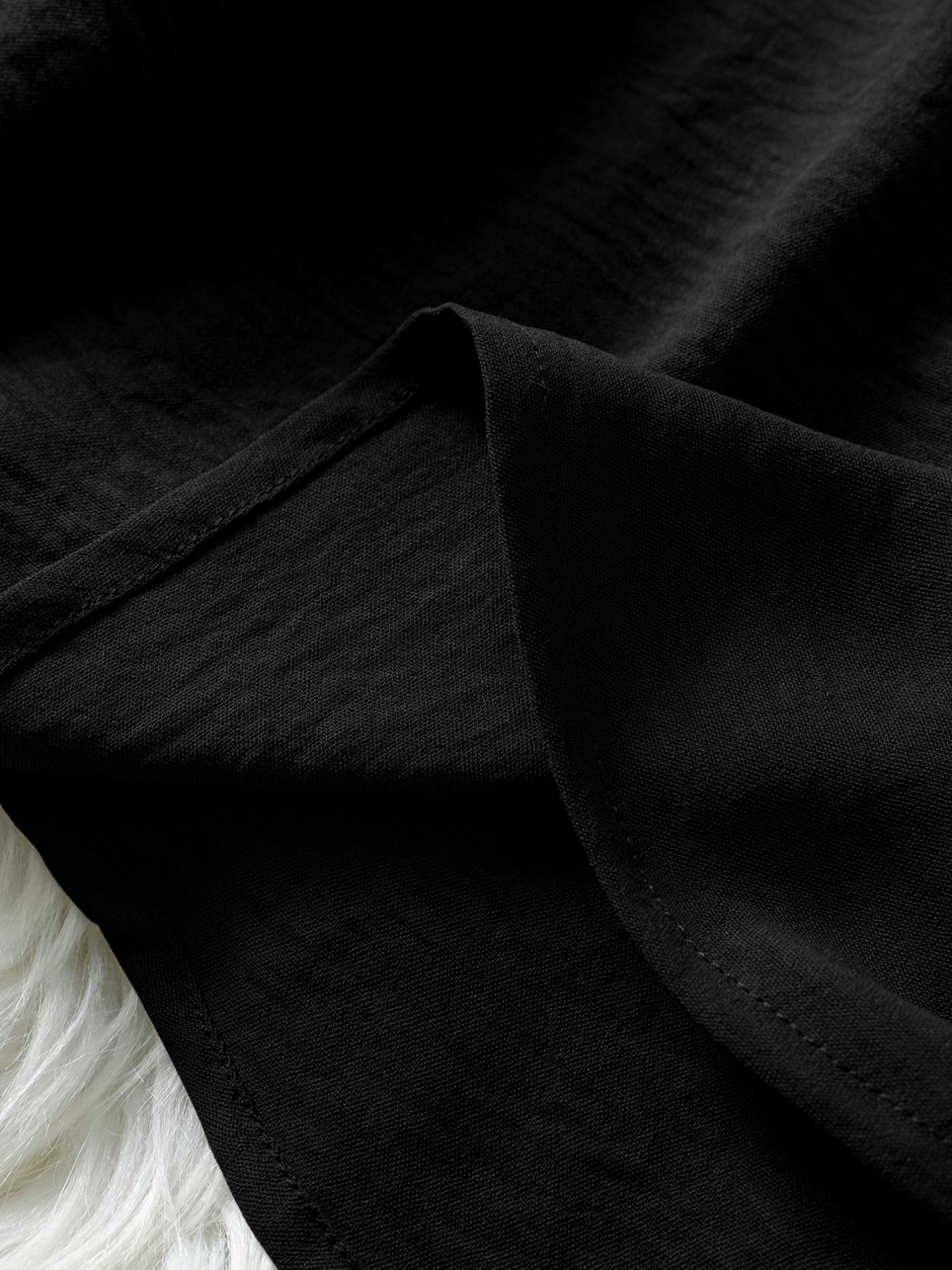 Elegant Polyester V Neck Loose Fit Short Sleeve Blouse Shirt for Women, 100% Polyester, Regular Length, 145g/m², Casual Weekend Top Womenswear Elegant Polyester V Neck Loose Fit Short Sleeve Blouse Shirt for Women, 100% Polyester, Regular Length, 145g/m², Casual Weekend Top Womenswear