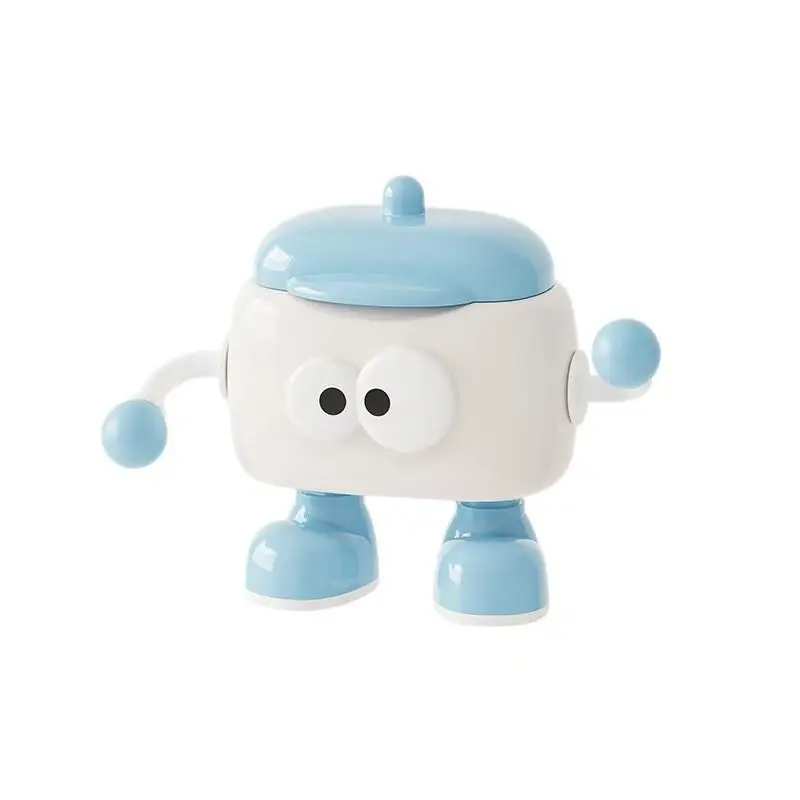 Funny Large Eye Desktop Organizer, Creative Cartoon Design, Holds Toothpicks, Floss, Cotton Swabs, Space-Saving, High Aesthetic Value