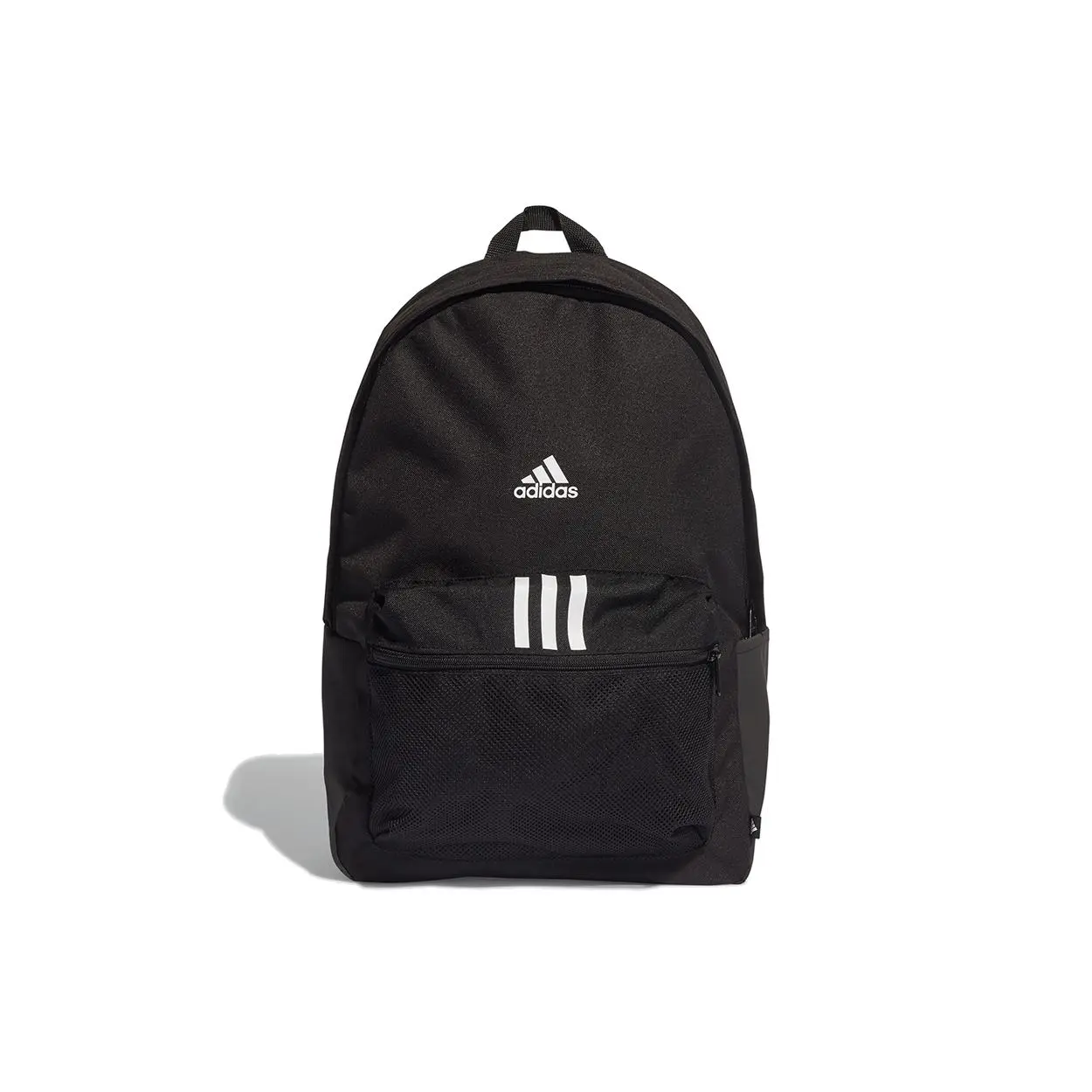Adidas CLSC BOS 3S BP Backpack for Men – Casual Sporty Nylon Bag with Logo Print, Zip Closure, Black