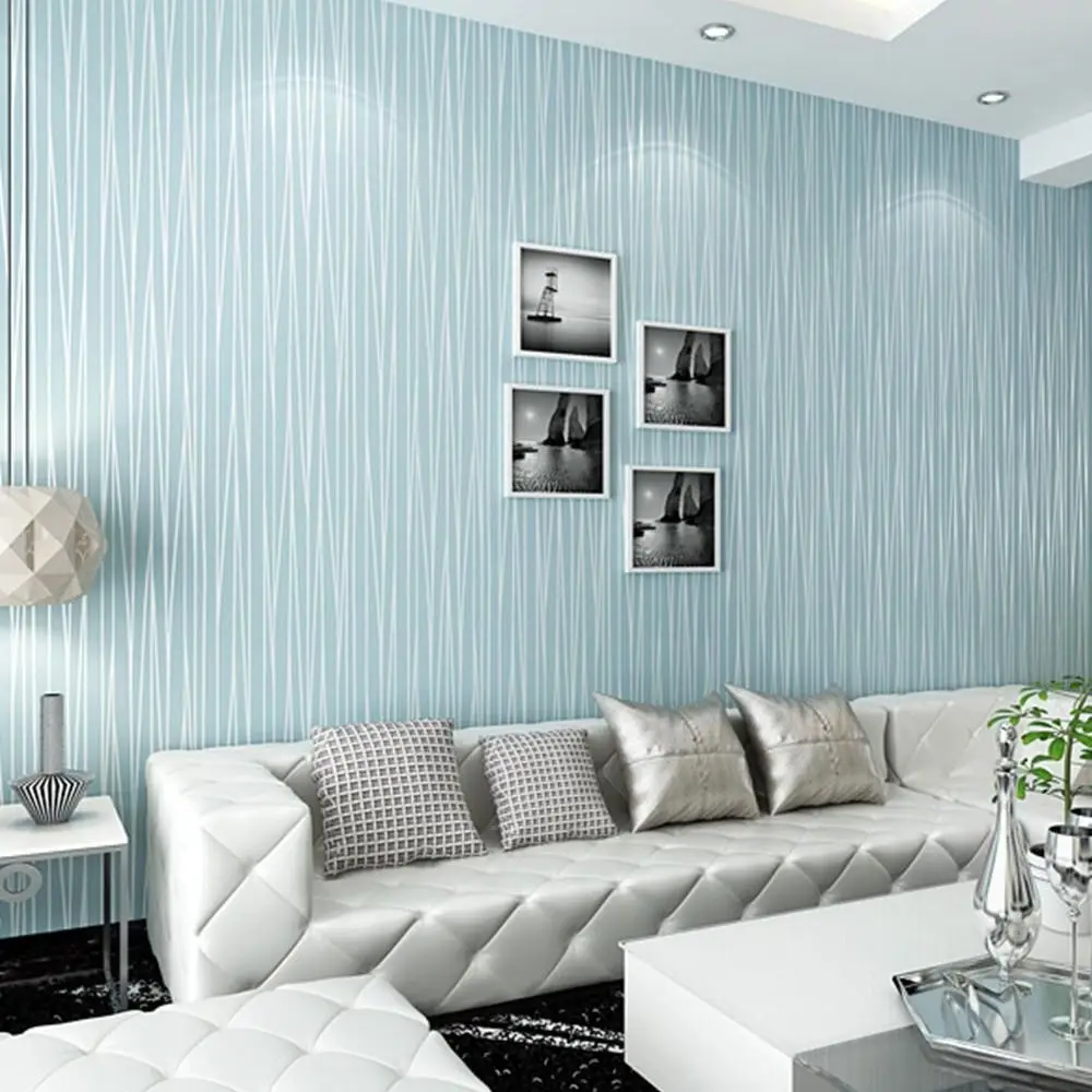 Multi-color Minimalist Vertical Striped Peel and Stick Non-woven Wallpaper, Thickened Waterproof Wear-resistant Self-adhesive Wall Covering for Apartment, Bedroom, Living Room & Old Wall Renovation