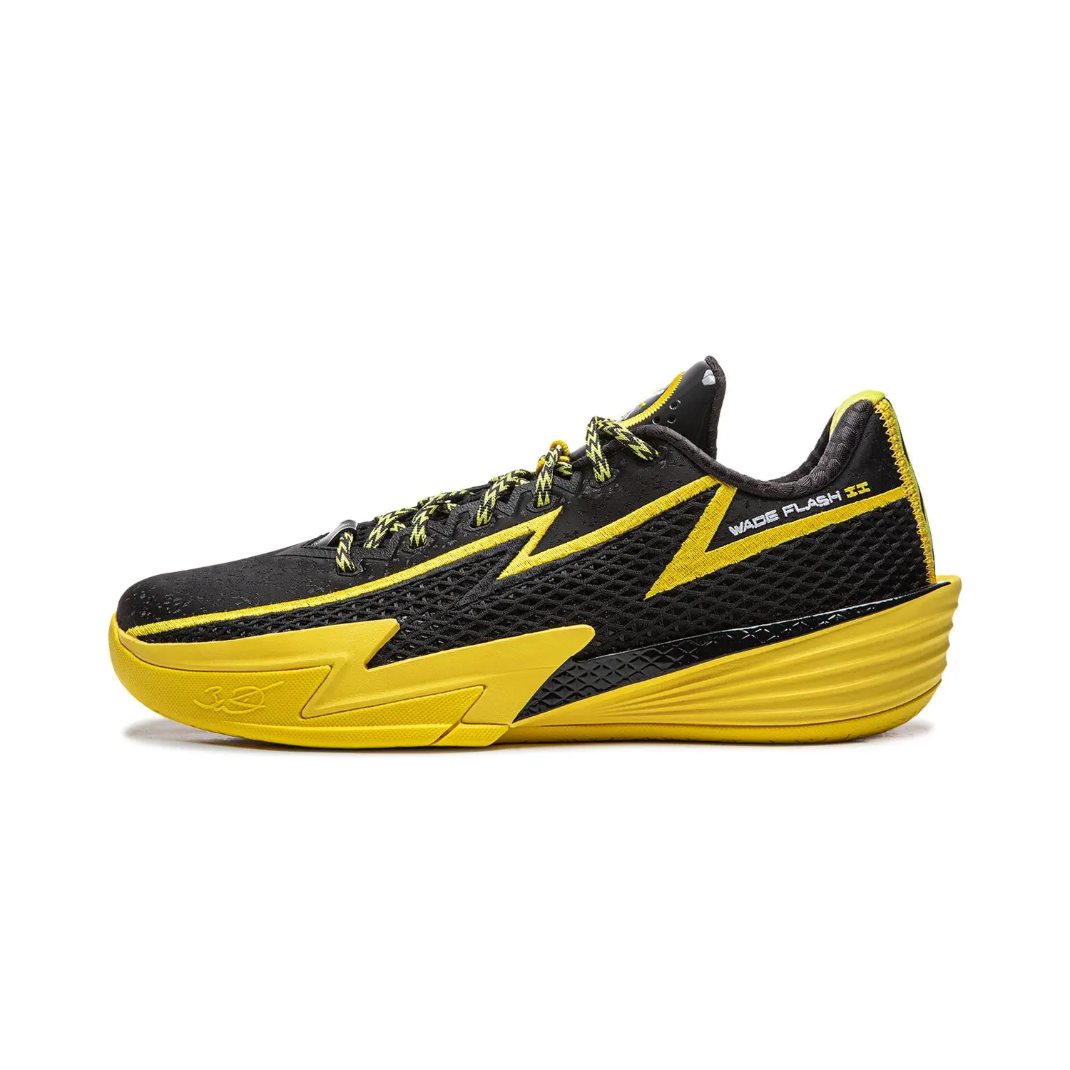 Wade Flash 2 "Caution" Pro Basketball Shoes