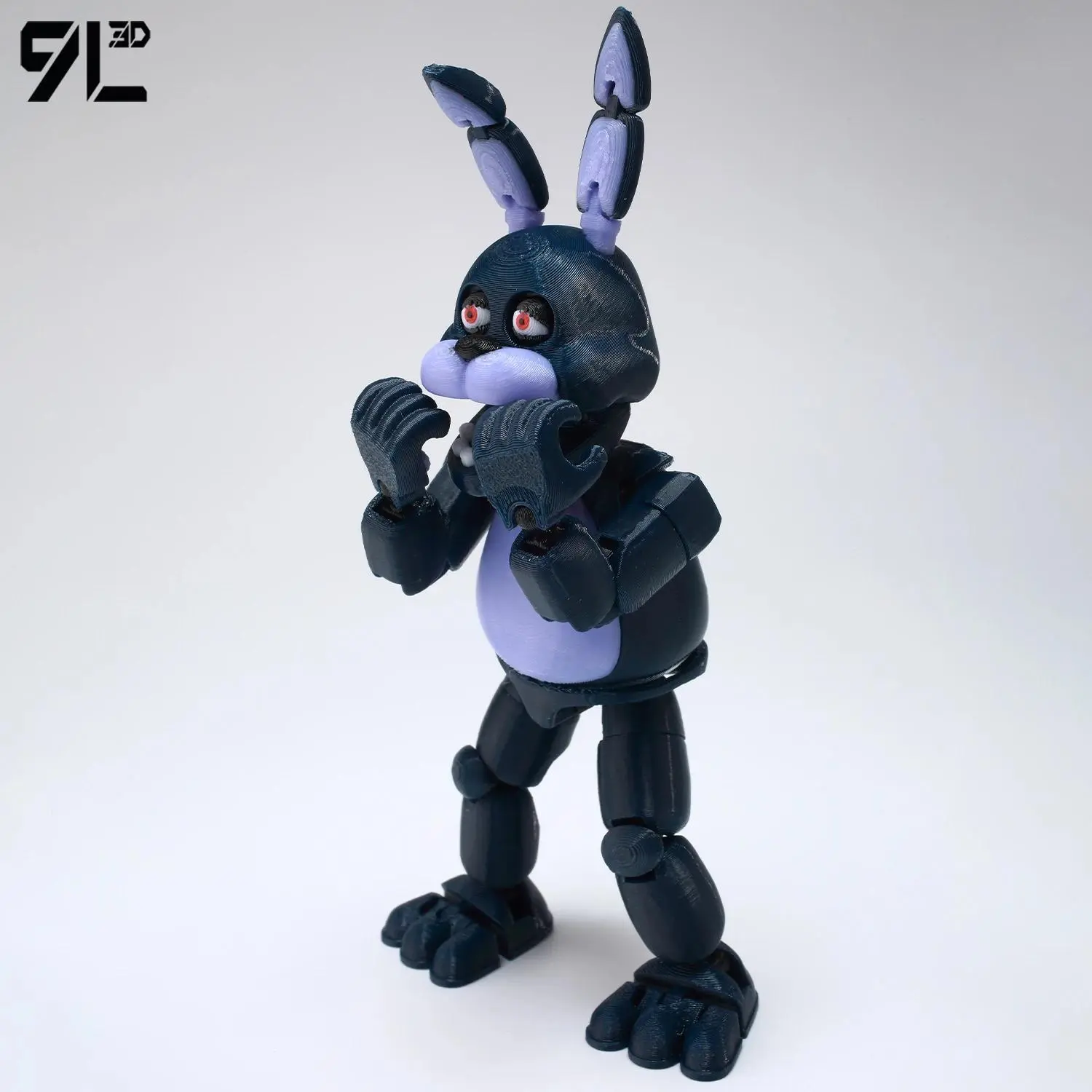 3D Printed Freddy Pizza Dummy 13 Action Figure Full Body Mechanical Doll Toy Gaming Collectible Figurines Gifts for Fan