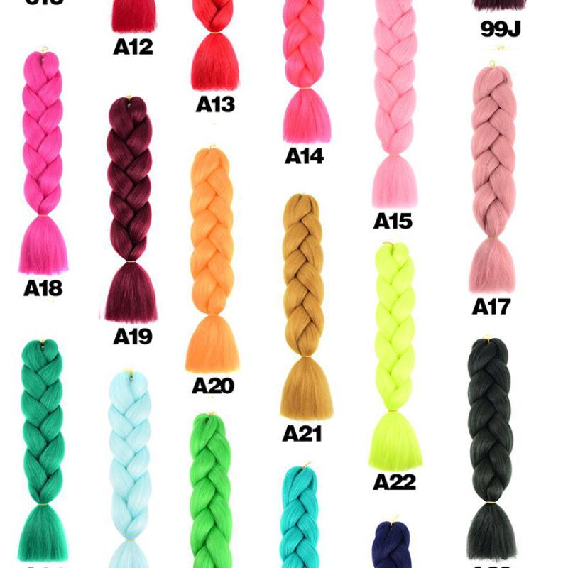 DB- Premium Jumbo Braid Hair Extensions Solid Color Dreadlock Braiding Hair-DB