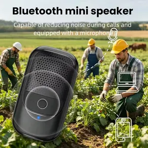 Wireless Clip-on Bluetooth Speaker,IP67 Waterproof Rating, ENC Noise-Cancelling Microphone, Features Large Touch Controls,A Wearable Bluetooth Speaker Ideal for Running,Hiking,and Outdoor Sports