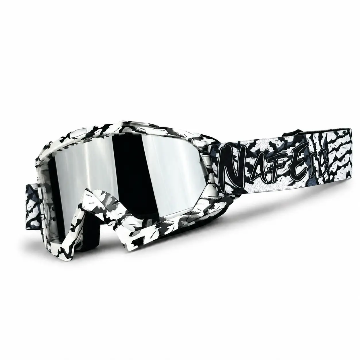 N black/silver sheet
