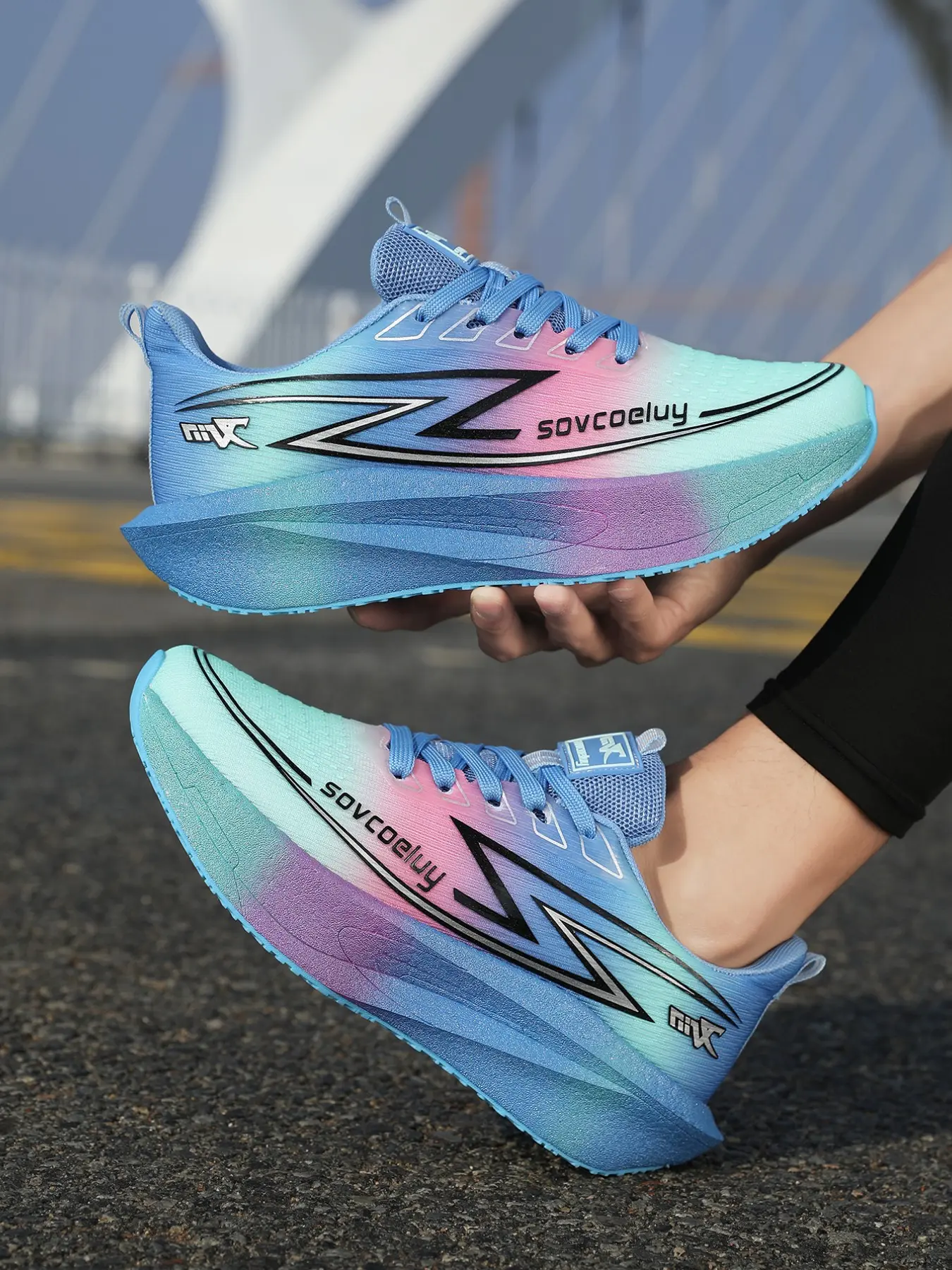 2026 New Women's Casual Running Shoes, Lightweight Breathable Low Top Design, Ideal for Marathon, Sprint, Track, Daily Wear, All-Season Sports Shoes
