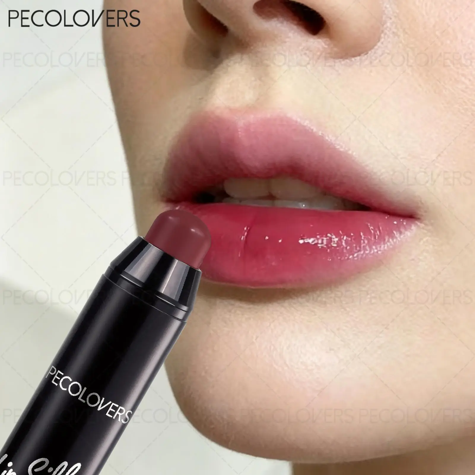 1PC Moisturizing Tinted Lip Balm, Hydrating Daily Lipstick with a Watery Glow, Cinnamon Milk Pudding Lip Balm, Fade-Resistant, Smudge-Proof, Long-Lasting Hydration, Glossy Solid Lip Gloss, Moisturizing Lip Glaze, Hydrate, Lip Care