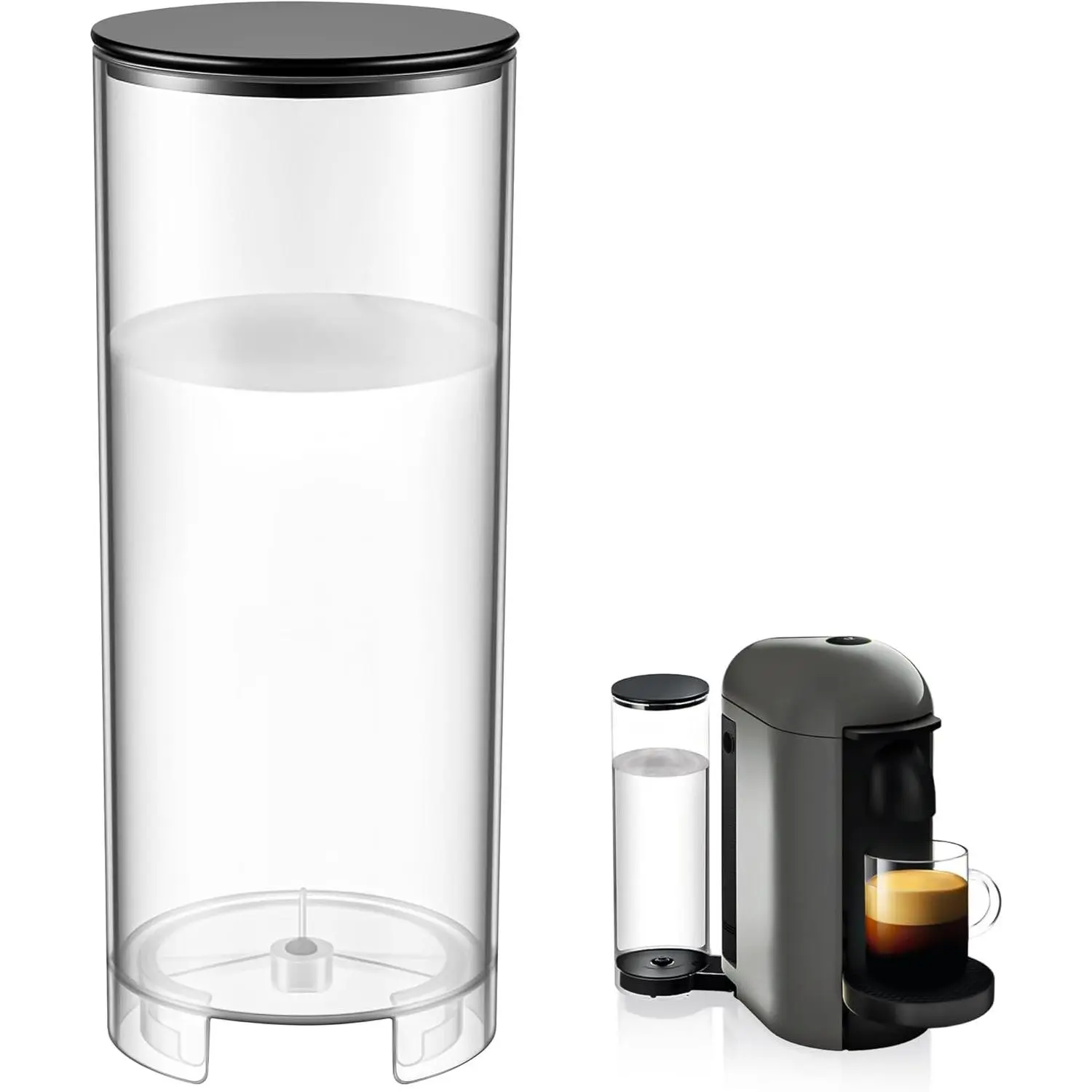 60 oz Water Tank Reservoir Replacement Compatible with Nespresso Vertuo Plus Coffee