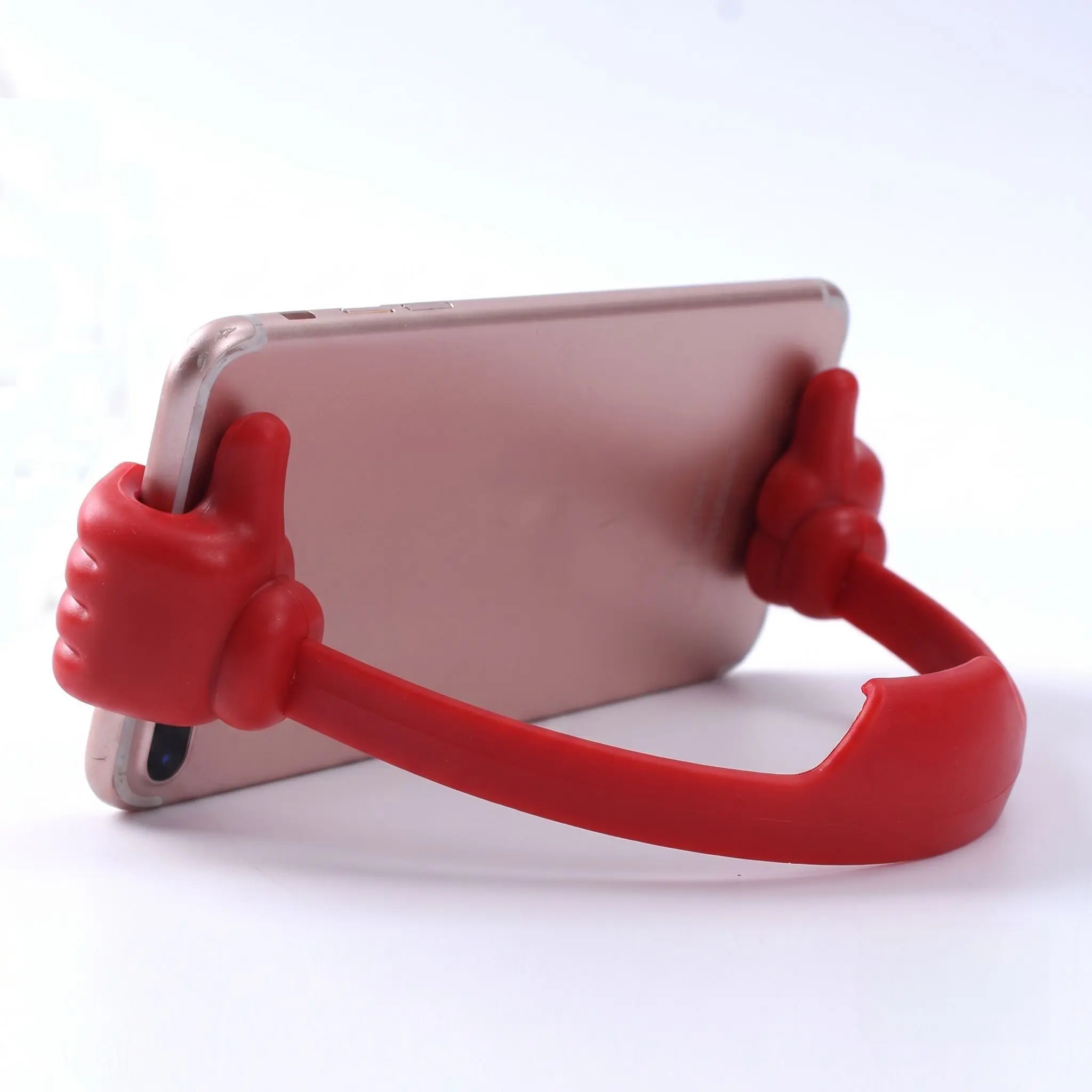 3 PCS  Phone Stands Adjustable Lazy Holder With Flexible Arms For Desk Bedside Travel（Red,White,Yellow)