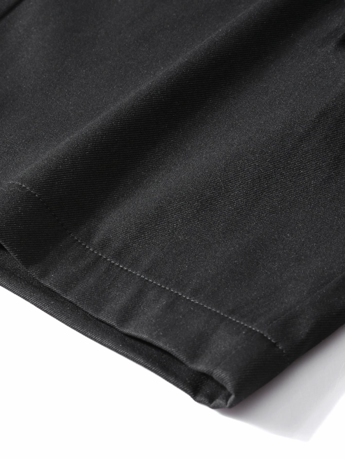 Men's cargo shorts, summer loose-fitting quick-drying athletic capri pants, trendy brand ice silk casual mid-length shorts SpringStatements