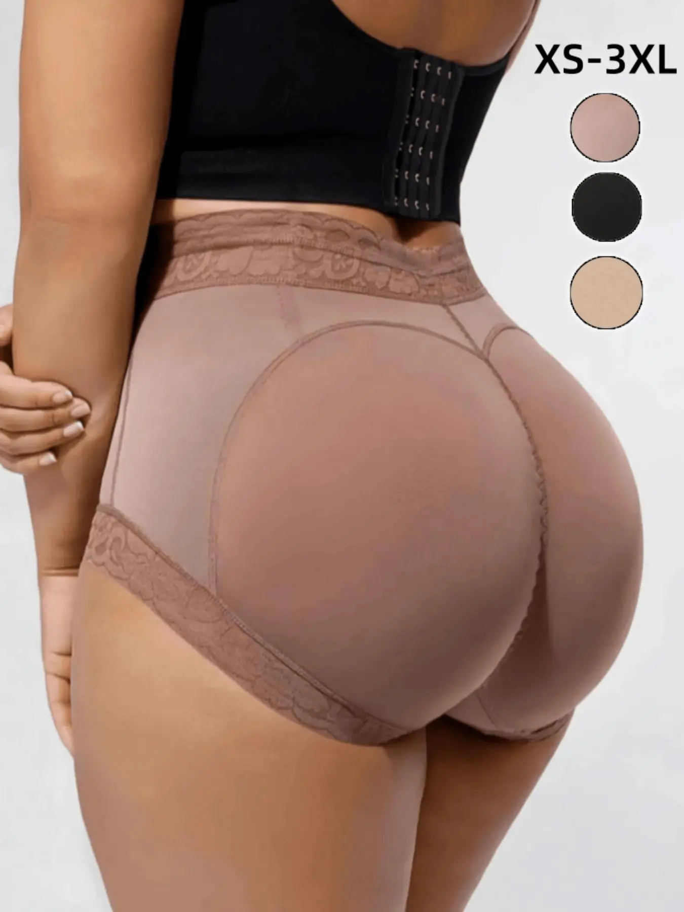 Videoviral Women Shorts Seamless Smooth Shaping Briefs Shapewear, Abdomen Shapewear, Waist Cinching Underwear, Summer Outfitideas Summersale Hottrend Casual Plain Design, All-Season Wear, Trendy Summer Inspiration,Backtoschool Giftideas