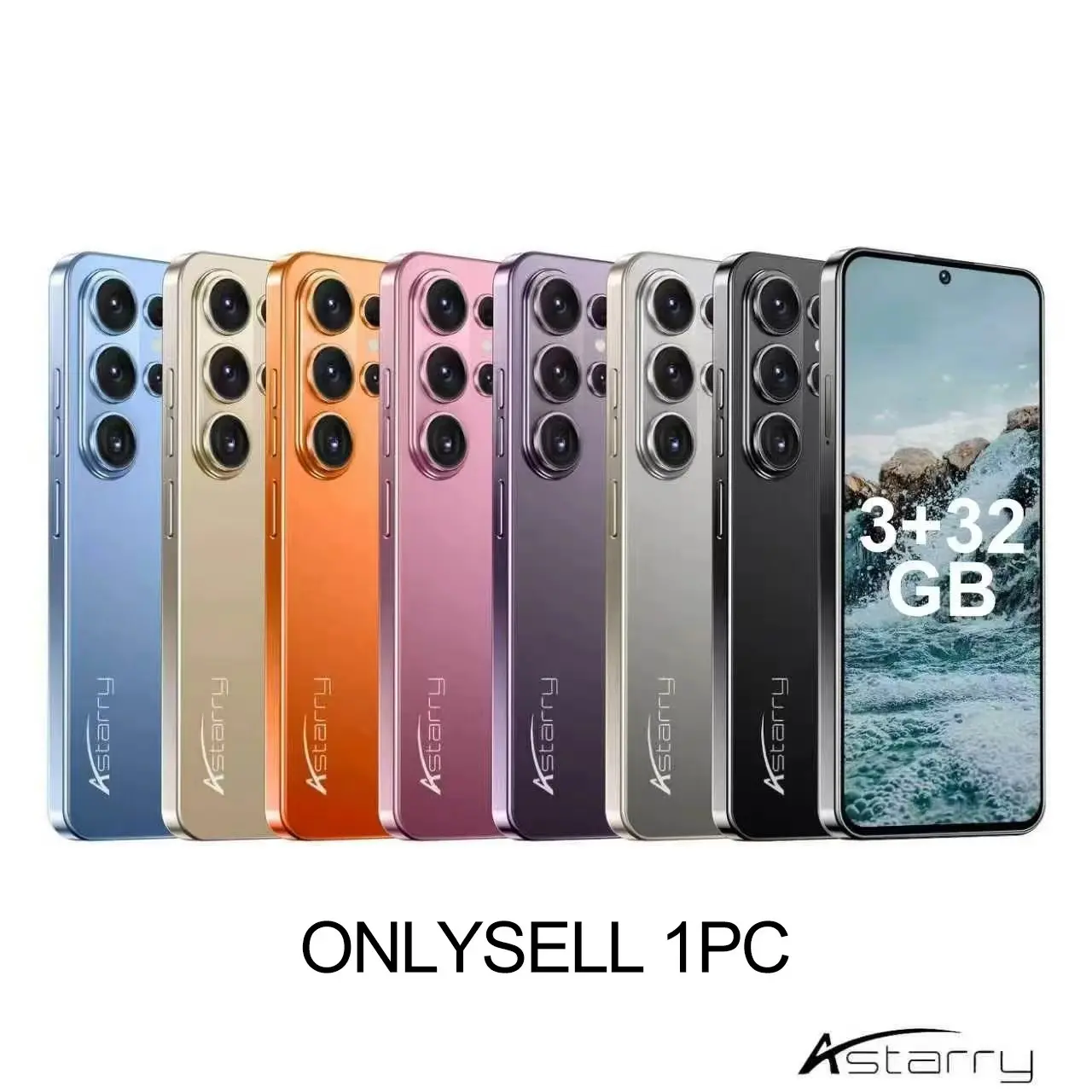 Astarry Latest Android Smartphone, 6.56-Inch Dual Sim, 5+13mp Camera, 256GB Expandable, 3gb RAM, 3200mah Battery, Octa-Core Cpu, 4g Network, Cellphone
