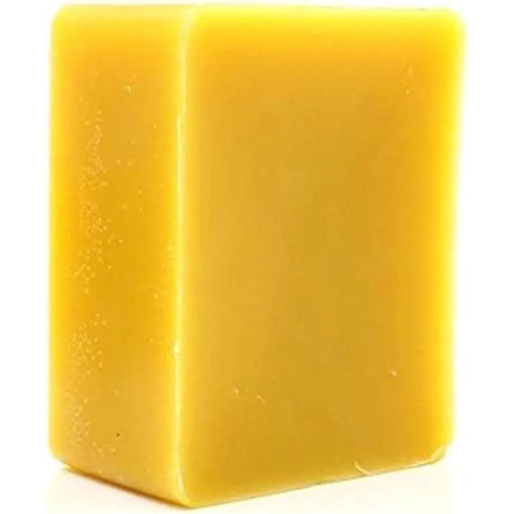 100% Natural Yellow Beeswax Blocks - Triple-Filtered, Premium Cosmetic Grade, 32 oz - Ideal for Candle Making, Home Decor Crafting Ideas