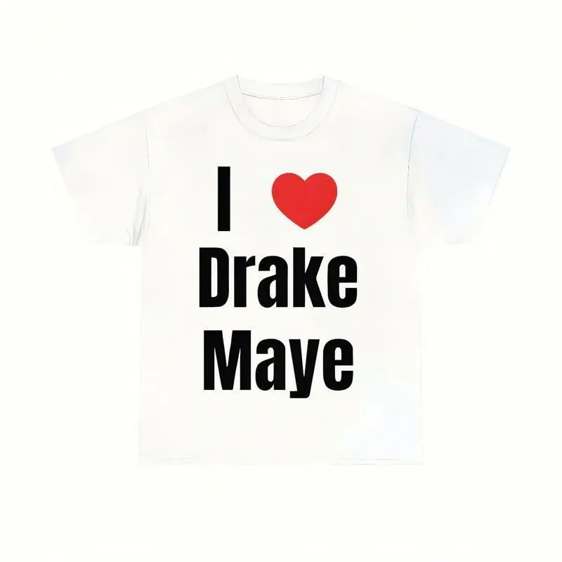 Women's Pure Cotton Short-Sleeve Round Neck Loose-Fitting Breathable T-Shirt - All Seasons Casual Streetwear, Drake Maye Fans' Game Day Clothes, Machine Washable Basics
