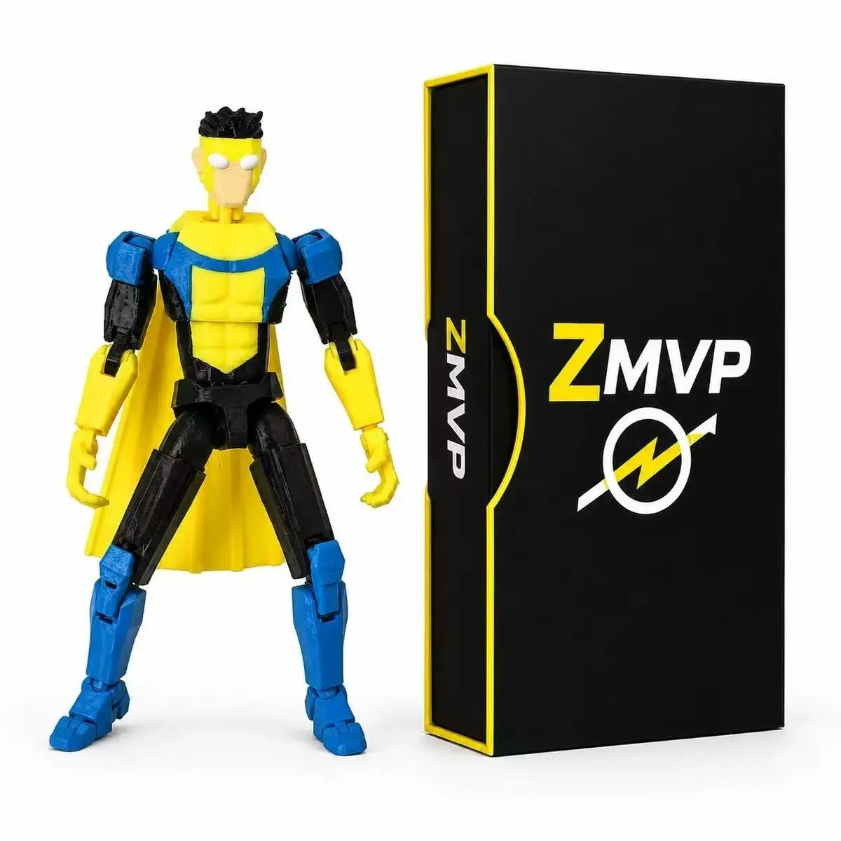 Jointed Action Figure Model, Invincible Doll Series, Invincible Warrior Display Piece, Collectible Toy, Perfect for Fans