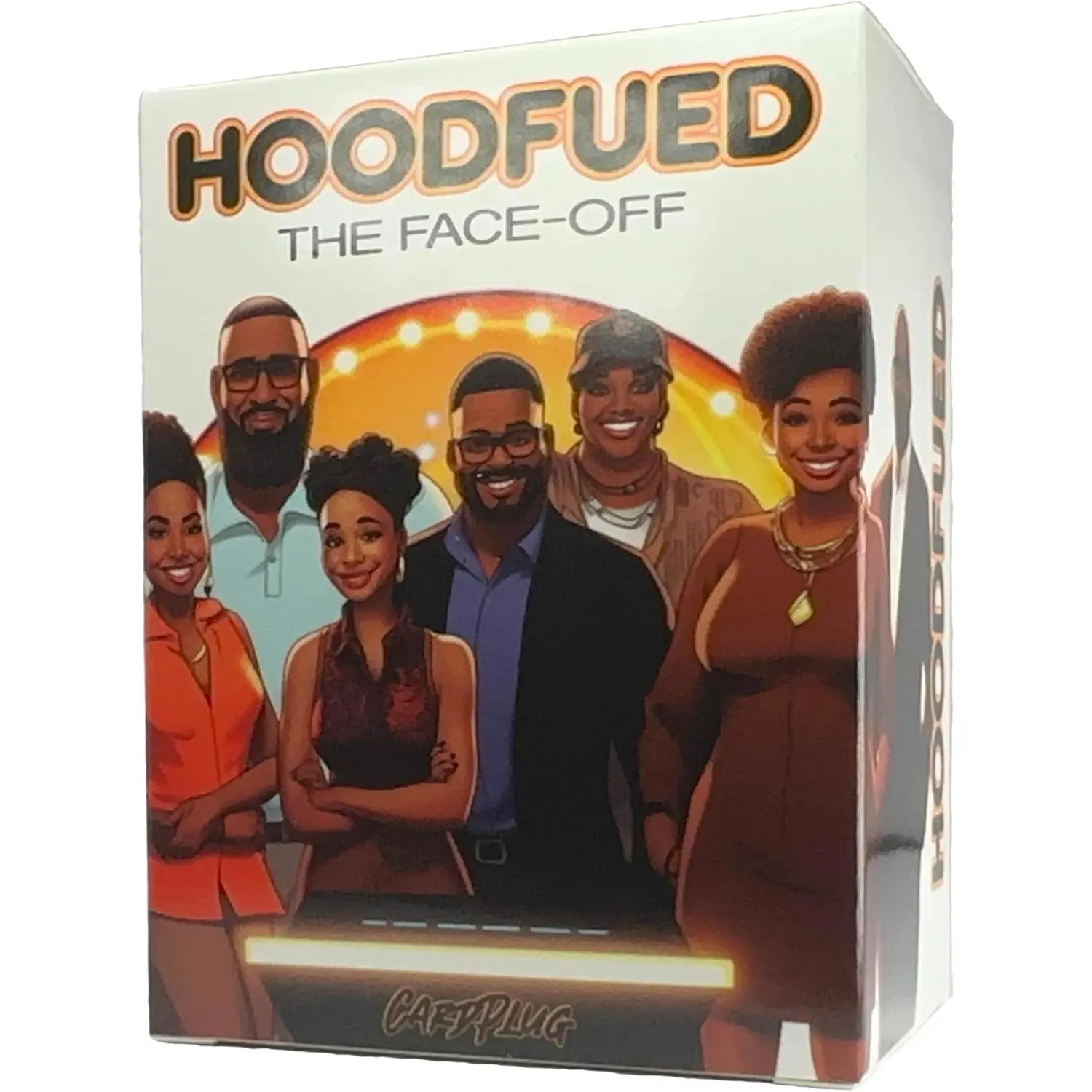 HoodFued - The Ultimate Culture-Centric Trivia Card Party Game, Family Fun Question & Themed Culture Quiz Game for Friends & Family (More Engaging Than Hood Charades or Tabu)